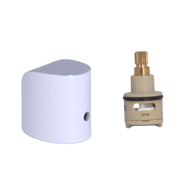 Ручка переключатель Qtap (42х40х30) для душевой системы Grand WCR 1004 QTGRA424030WCR44768, фото , зображення 2 | SNABZHENIE.com.ua