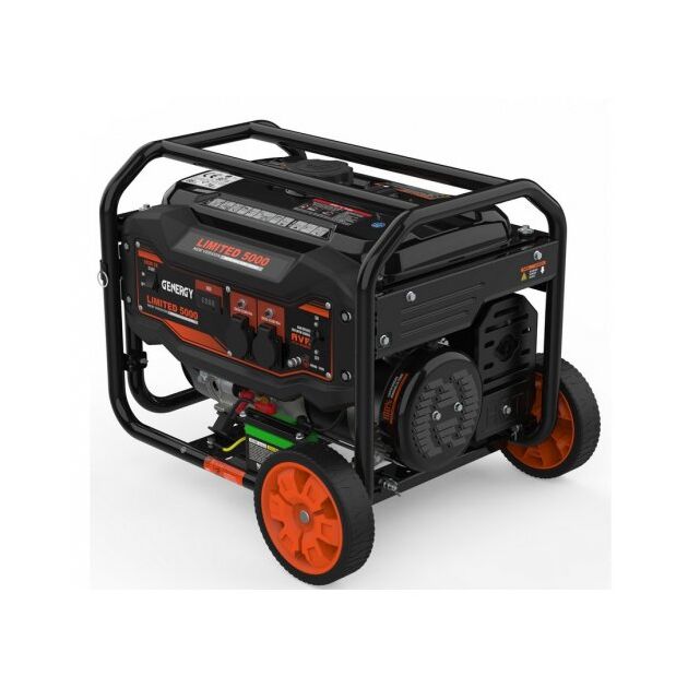 Генератор бензиновый GENERGY LIMITED 5000 V2 4,5 кВт, фото , зображення 5 | SNABZHENIE.com.ua