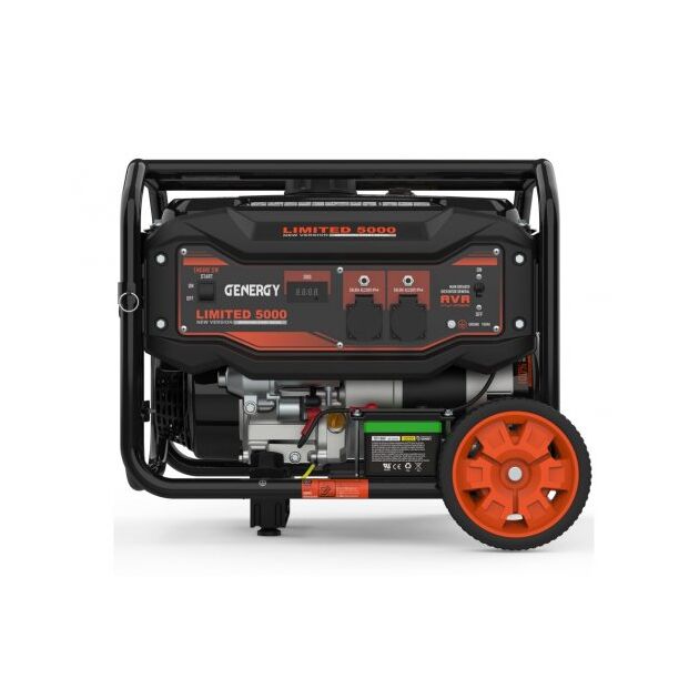 Генератор бензиновый GENERGY LIMITED 5000 V2 4,5 кВт, фото , зображення 8 | SNABZHENIE.com.ua
