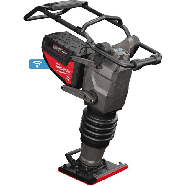 Машина вибрационная трамбовочная MILWAUKEE MXF RAM60-122 (ЗУ, 2х12Ач FORGE), фото , изображение 2 | SNABZHENIE.com.ua