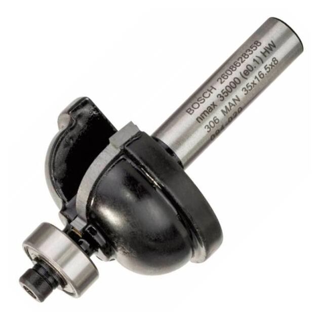 Фреза профільна F Bosch Professional Std S8 R9.5 D35 L16.2, фото  | SNABZHENIE.com.ua