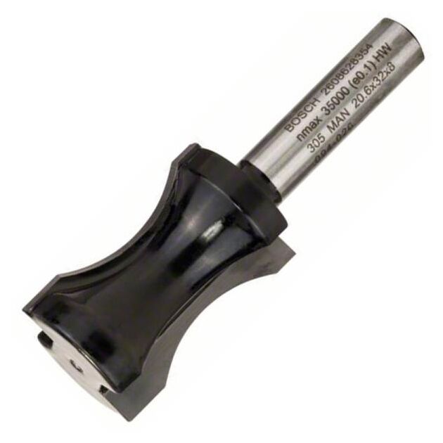 Фреза сегментна Bosch Professional Std S8 R18.3 D20.6 L32, фото  | SNABZHENIE.com.ua