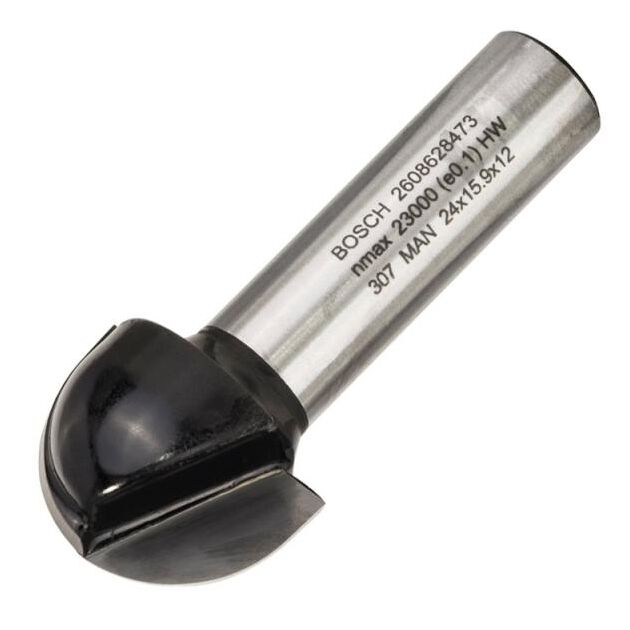 Фреза галтельна Bosch Professional Std S8 R12 D24 L15.9, фото , изображение 2 | SNABZHENIE.com.ua