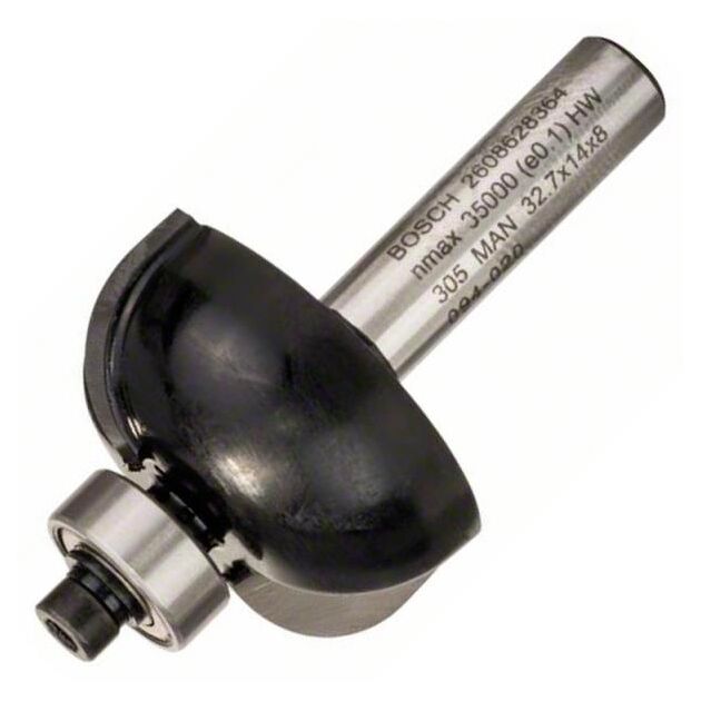 Фреза галтельна Bosch Professional Std S8 R10 D32.7 L14, фото  | SNABZHENIE.com.ua