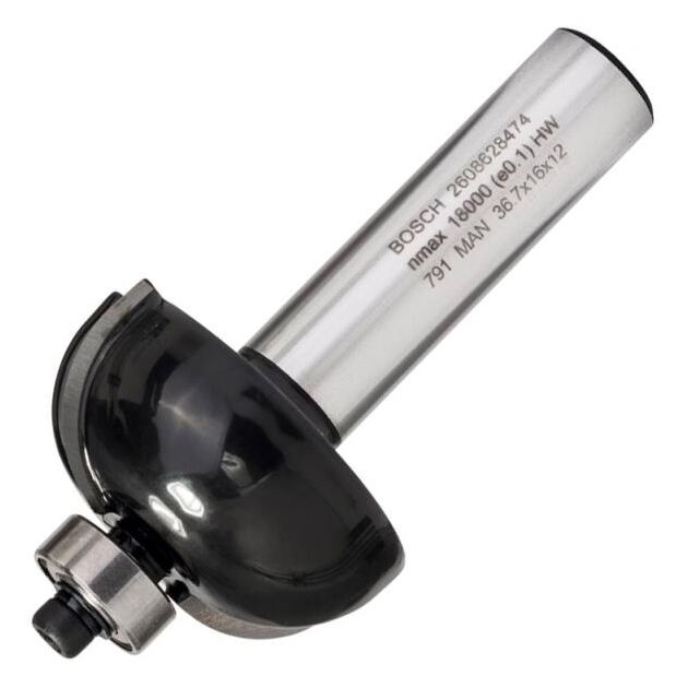 Фреза галтельна Bosch Professional Std S12 R12 D36.7 L16, фото , изображение 2 | SNABZHENIE.com.ua