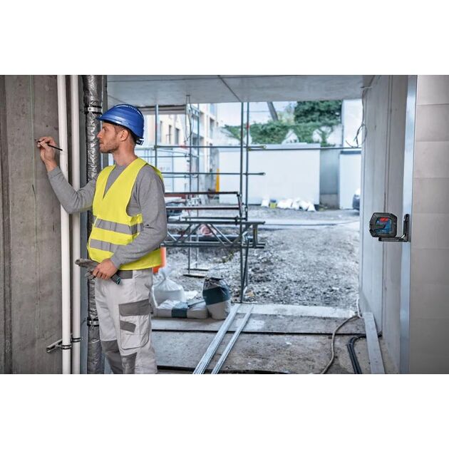 Нівелір лазерний Bosch Professional GLL2-15G+LB10 до 15м ±0.3мм/м зелений промінь IP64 0.57кг, фото , изображение 4 | SNABZHENIE.com.ua
