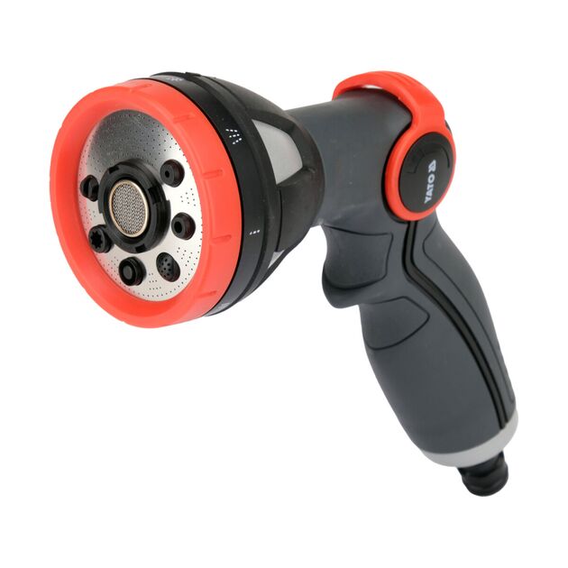 Пістолет зрошувальний YATO 8 режимів; з пластика, нержавіючої сталі і алюмінію [12], фото  | SNABZHENIE.com.ua