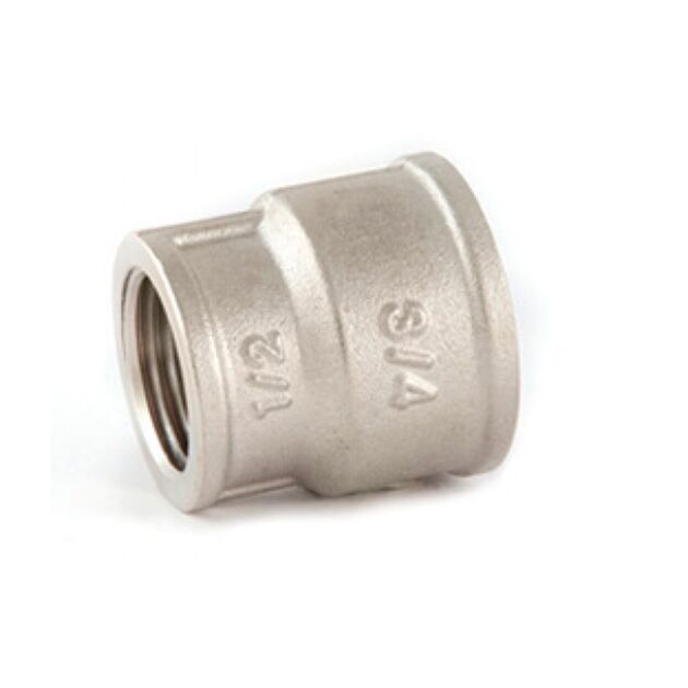 Муфта переходная Karro 1 1/4"х1" ВВ никелированная, фото  | SNABZHENIE.com.ua