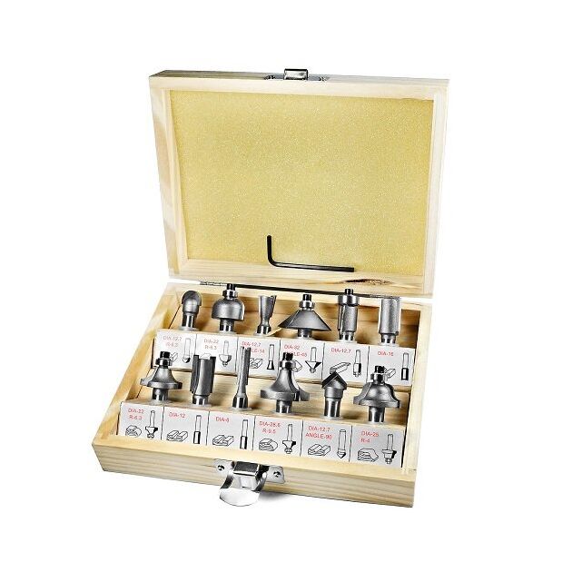 Набор фрез Stark 8 мм 12 шт, фото  | SNABZHENIE.com.ua