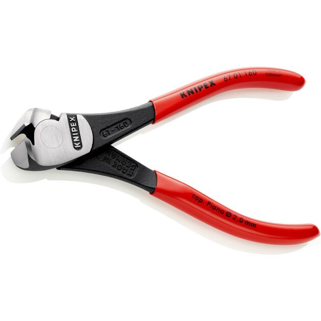 Кусачки торцевые KNIPEX 67 01 160 SB для электроники, фото , изображение 2 | SNABZHENIE.com.ua