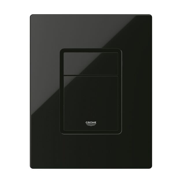 Комплект 4 в 1: Установка Grohe Solido 2 в 1 38971000 + Панель смыва для унитаза Grohe Even Black 38966KV0 + Унитаз безободочный Kroner Oker WHI533536 RIMLESS с сиденьем Slim Duroplast / Soft-close6 (38971966KV0KO53R), фото , зображення 9 | SNABZHENIE.com.ua