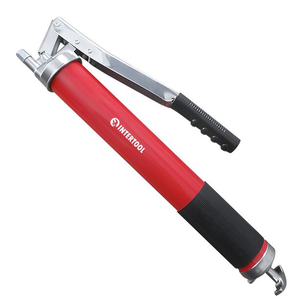 Шприц для змащування, двоплунжерний, 800 см³, з гнучким шлангом, фото  | SNABZHENIE.com.ua