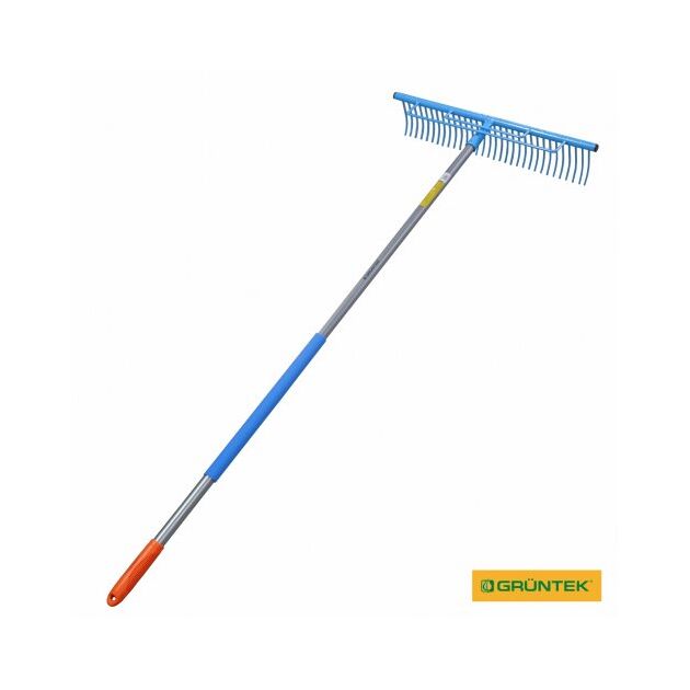 Грабли газонные GRUNTEK RR-600/140S 32 зубца с ручкой, фото , зображення 4 | SNABZHENIE.com.ua