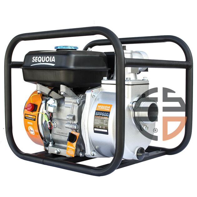 Бензинова мотопомпа для чистої води SEQUOIA SPP600, фото  | SNABZHENIE.com.ua