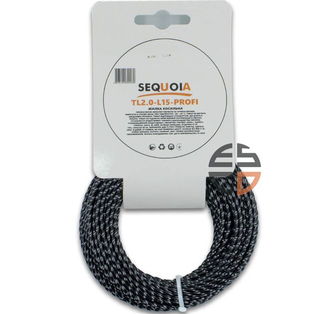 Косильна лінія SEQUOIA TL2.0-L15-Profi (TL2.0-L15-Profi), фото , зображення 2 | SNABZHENIE.com.ua