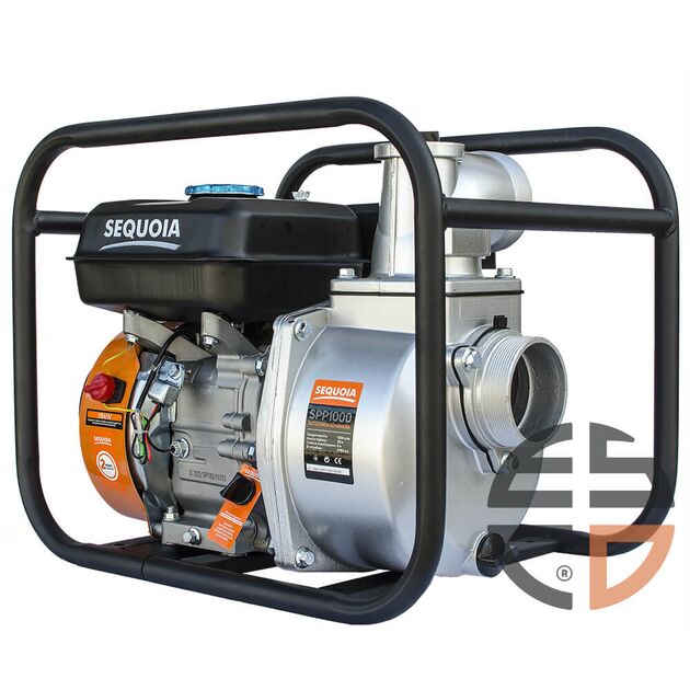 Бензинова мотопомпа для чистої води SEQUOIA SPP1000, фото  | SNABZHENIE.com.ua
