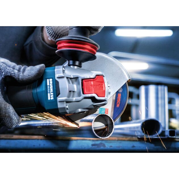 Диск відрізний Bosch Professional X-LOCK по нержавіючій сталі 125x1x22.23мм, 10шт, фото , изображение 8 | SNABZHENIE.com.ua