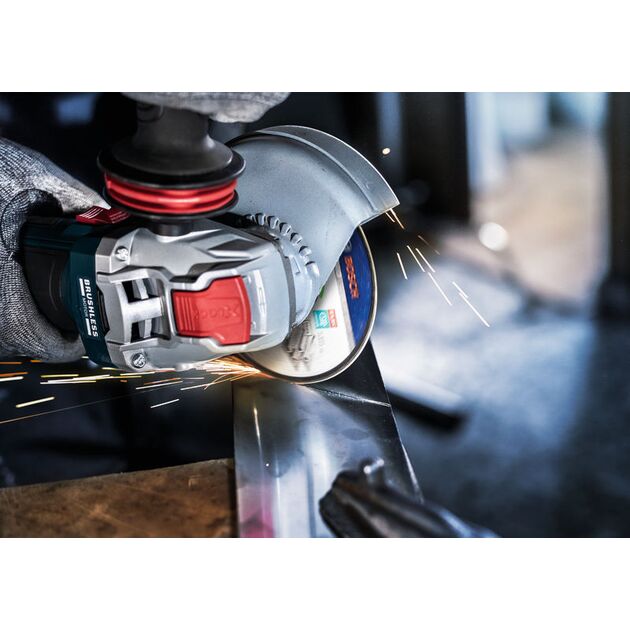 Диск відрізний Bosch Professional X-LOCK по нержавіючій сталі 125x1x22.23мм, 10шт, фото , изображение 5 | SNABZHENIE.com.ua