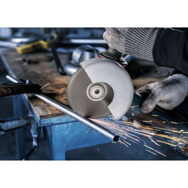 Диск відрізний Bosch Professional X-LOCK по нержавіючій сталі 125x1x22.23мм, 10шт, фото , изображение 4 | SNABZHENIE.com.ua