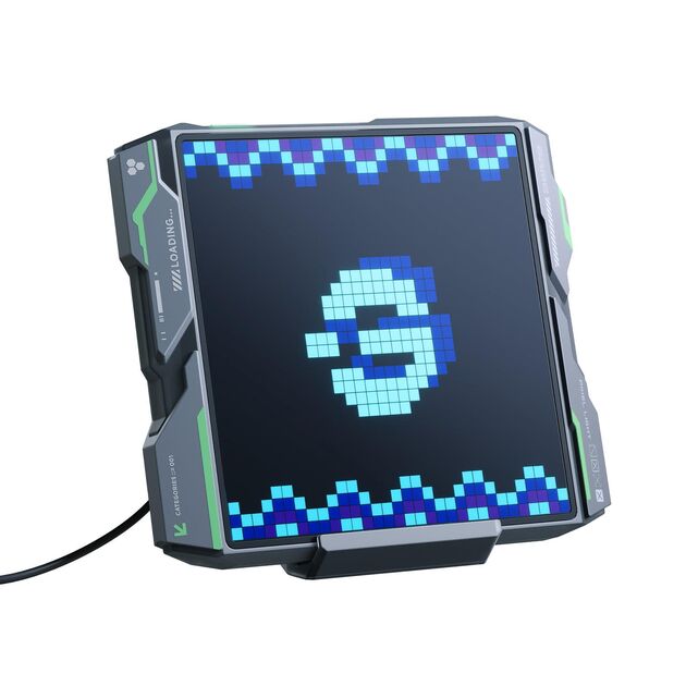 Піксельний єкран Govee H8630 LED Gaming Pixel Light 32x32 Pixels, RGBIC, WI-FI/Bluetooth, сірий, фото , изображение 3 | SNABZHENIE.com.ua