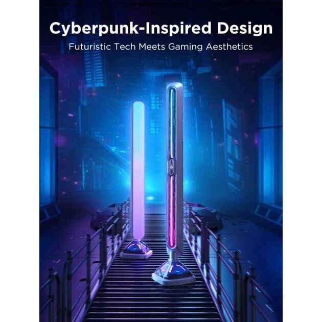 Набір адаптивного підсвічування Govee H6048 Govee Gaming Light Bars Pro, RGBIC, WI-FI/Bluetooth, чорний, фото , зображення 7 | SNABZHENIE.com.ua