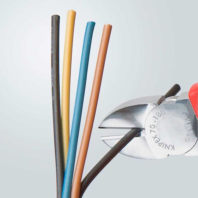 Кусачки бокові KNIPEX 70 05 180 T, фото , зображення 3 | SNABZHENIE.com.ua