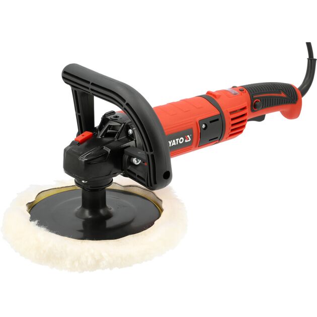 Полірувальна машина YATO мережева 1400 Вт, диск Ø= 180 мм, 600-3200 об/хв, кріплення М14 [6], фото  | SNABZHENIE.com.ua