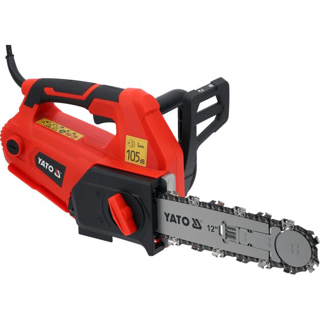 Пила ланцюгова YATO по пінобетону/кераміці електромереж. 230 В, 1200 Вт, шина- 12" (300 мм) [2], фото  | SNABZHENIE.com.ua