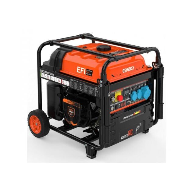 Генератор инверторный бензиновый GENERGY AZORES RC 10 кВт, фото , изображение 8 | SNABZHENIE.com.ua