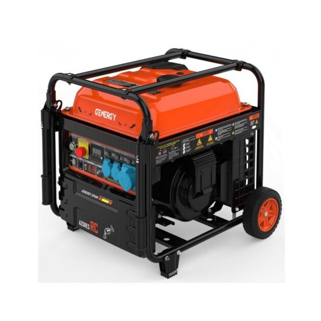 Генератор инверторный бензиновый GENERGY AZORES RC 10 кВт, фото  | SNABZHENIE.com.ua