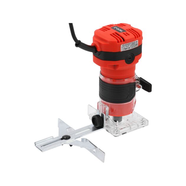 Фрезер ручний YATO по крайці деревяних плит мережевий 850 Вт, цанга Ø= 6, 8 мм, хід- 40 мм [8], фото  | SNABZHENIE.com.ua