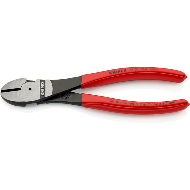 Кусачки KNIPEX 74 01 180 SB особой мощности, 180 мм, фото  | SNABZHENIE.com.ua