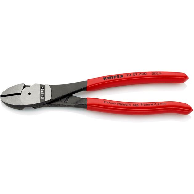 Кусачки боковые KNIPEX 74 01 200 SB особой мощности, фото  | SNABZHENIE.com.ua