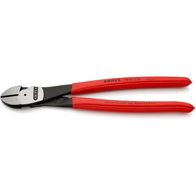 Кусачки боковые KNIPEX 74 01 250 SB особой мощности, фото  | SNABZHENIE.com.ua