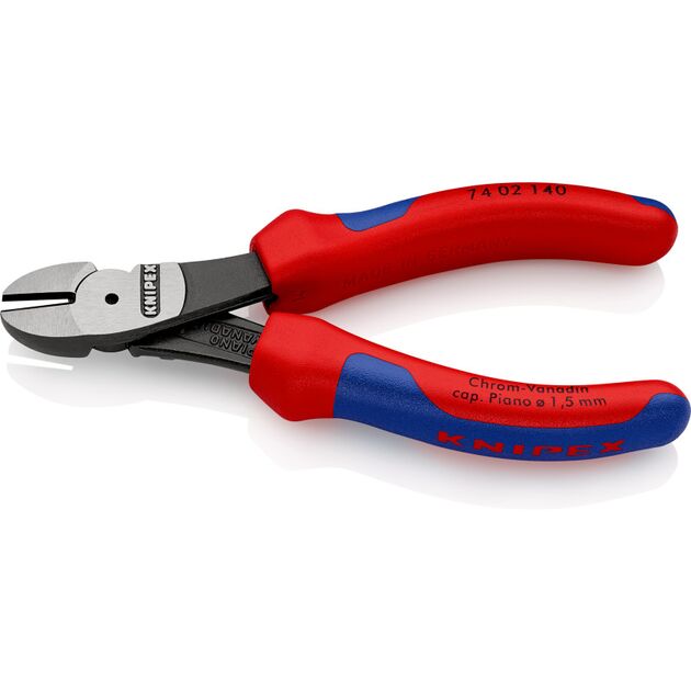 Кусачки бокові особливої потужності KNIPEX 74 02 140 SB, фото , зображення 2 | SNABZHENIE.com.ua