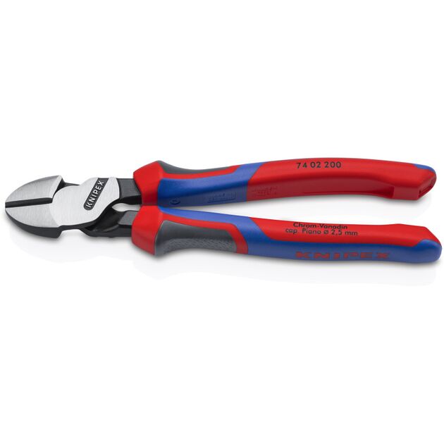 Кусачки боковые KNIPEX 74 02 200 SB особой мощности, фото  | SNABZHENIE.com.ua