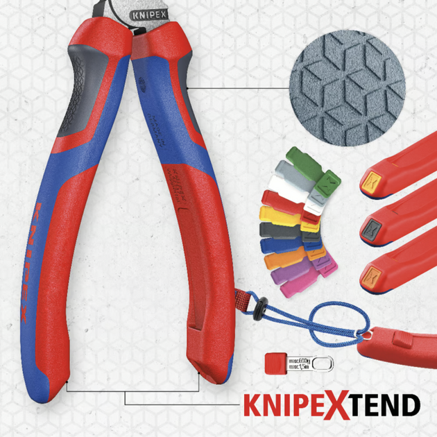 Кусачки KNIPEX 74 02 200 T BK, бокові, особливої потужності, фото , изображение 3 | SNABZHENIE.com.ua