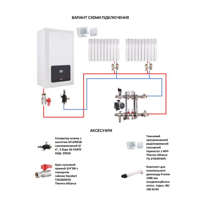 Котел газовый Airfel Optimum Premix 36 кВт, фото , изображение 10 | SNABZHENIE.com.ua
