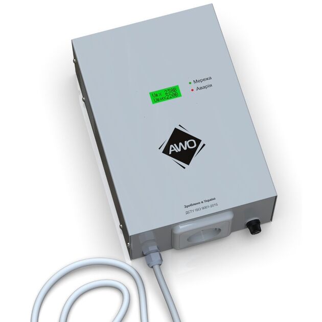 Стабілізатор напруги Awattom - 1.0кВт, однофазний, фото  | SNABZHENIE.com.ua