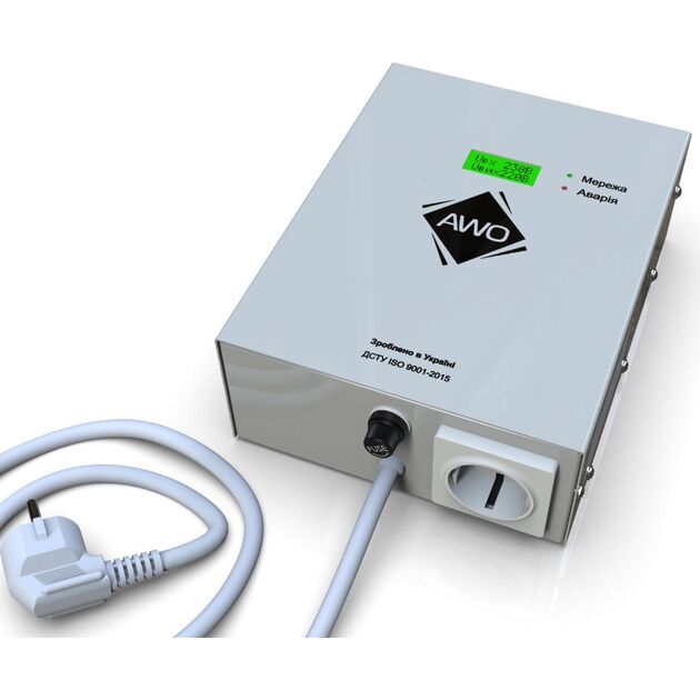 Стабілізатор напруги Awattom - 500Вт, однофазний, фото  | SNABZHENIE.com.ua