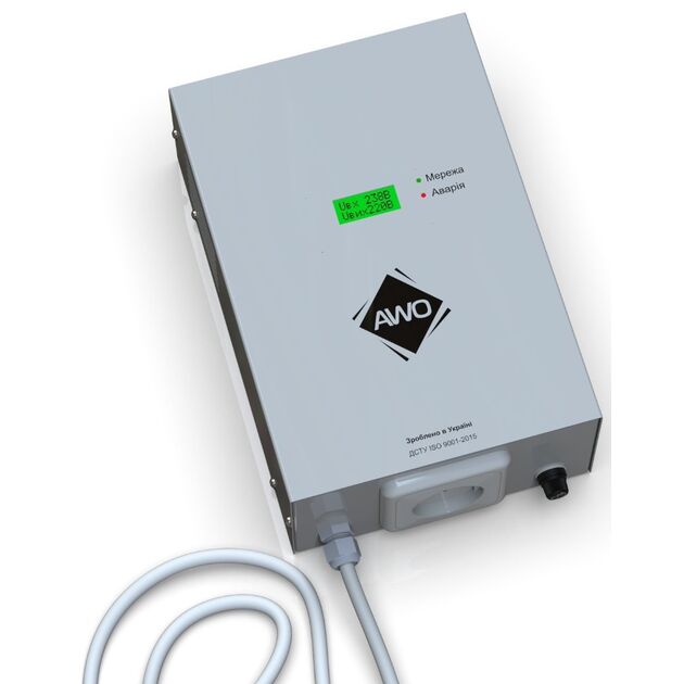 Стабілізатор напруги Awattom - 2.2кВт, однофазний, фото  | SNABZHENIE.com.ua