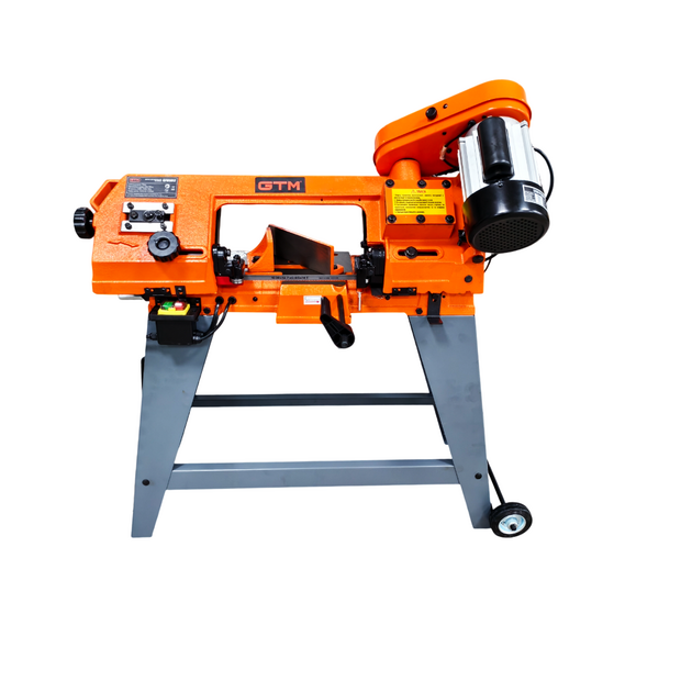 GTM Верстат стрічкопильний GFW 5012 220В 550Вт макс.різ 90/45градус d115/70мм швид.полотна 21-30-44м/хв, фото  | SNABZHENIE.com.ua