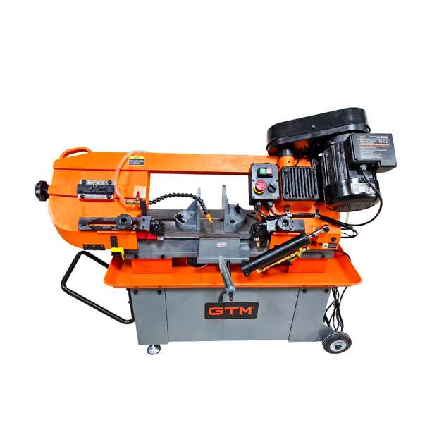 GTM Верстат стрічкопильний GFW 5018 230В 1100Вт макс.різ 90/45градус d180/108мм швид.полотна 35 - 43 - 60 - 100м/хв, фото  | SNABZHENIE.com.ua