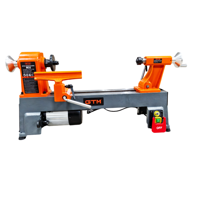 GTM Токарний верстат по дереву  MC12 0,55кВт 220В, фото  | SNABZHENIE.com.ua