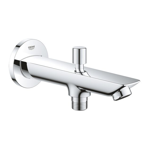 Душевая система Grohe Vitalio Start 250 с изливом для ванны и смесителем Euroeco UA32747R3, фото , зображення 3 | SNABZHENIE.com.ua