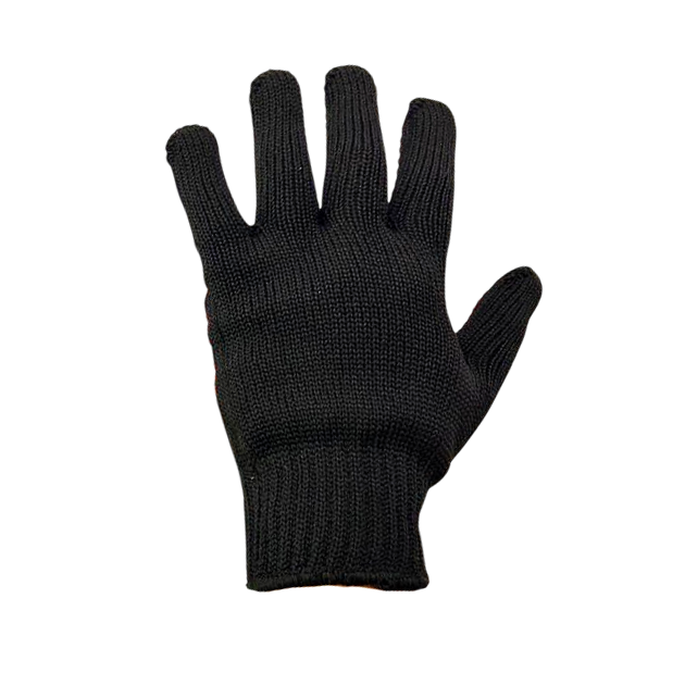 GTM Рукавички трикотажні чорні ТМ GTM LUX, помаранчева ПВХ р.10, фото , зображення 2 | SNABZHENIE.com.ua