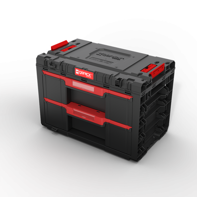 Ящик для инструментов QBRICK SYSTEM PRIME Drawer 2 Toolbox Basic IP66 Размер : 542x 335 x 369, фото  | SNABZHENIE.com.ua