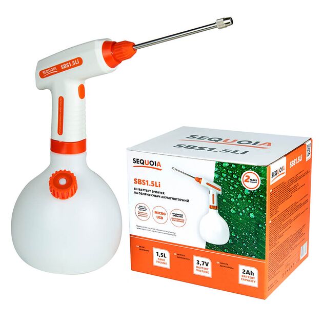 Аккумуляторный опрыскиватель SEQUOIA SBS1.5Li, фото , изображение 10 | SNABZHENIE.com.ua