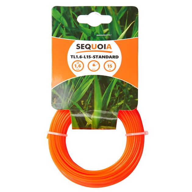 Косильна ліска SEQUOIA TL1.6-L15-Standard, фото  | SNABZHENIE.com.ua