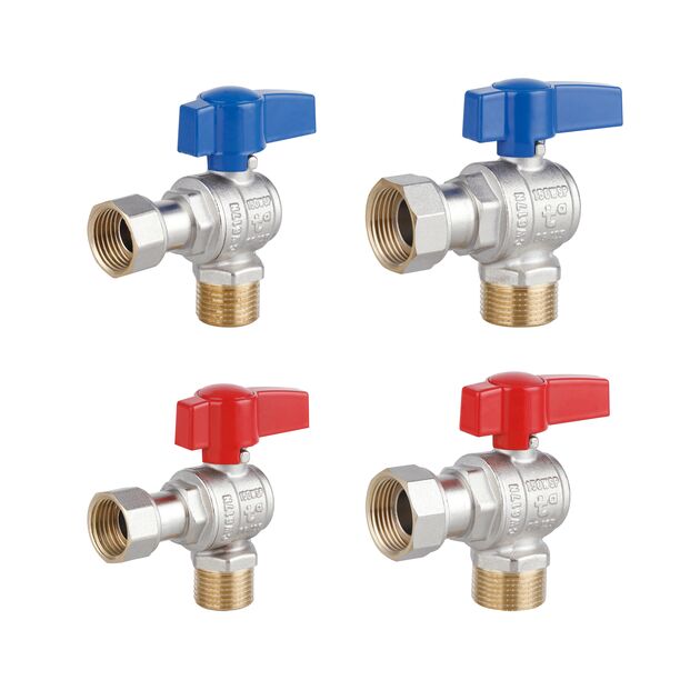 Комплект угловой кранов Thermo Alliance Standart  1/2"ВН -3/4"ВН с накидной гайкой  для подключенние котла TAS225RBW1520, фото  | SNABZHENIE.com.ua